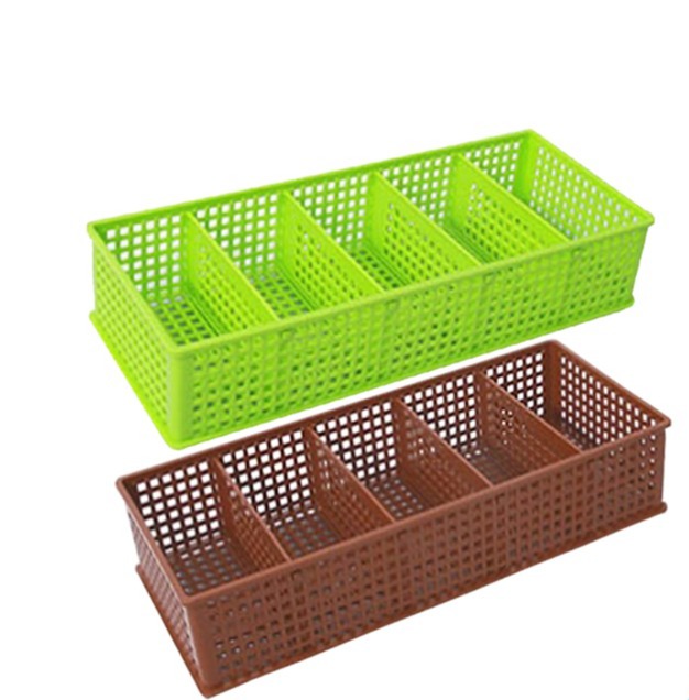 Combo 2 rổ chia ngăn linh động
