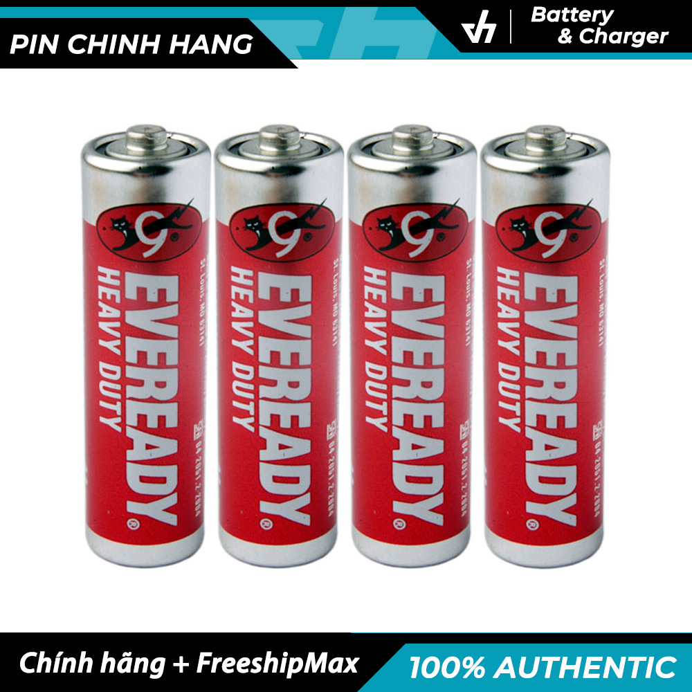 4 pin AA Eveready Heavy Duty