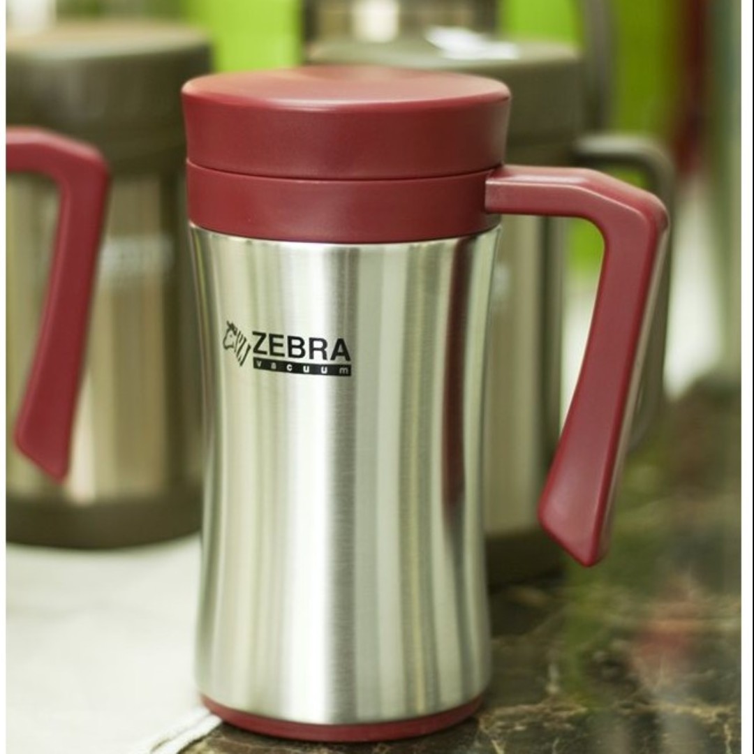 [HCM]Ca giữ nhiệt inox Zebra có quai 450 ml - 112972