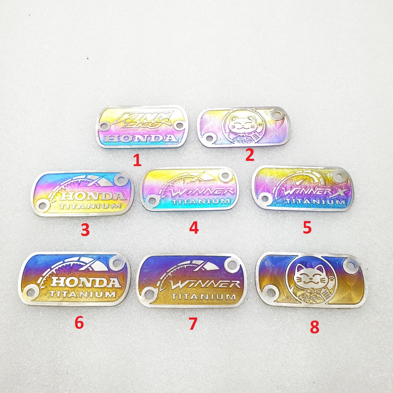NẮP DẦU TITAN 7 Màu CHO WINNER X