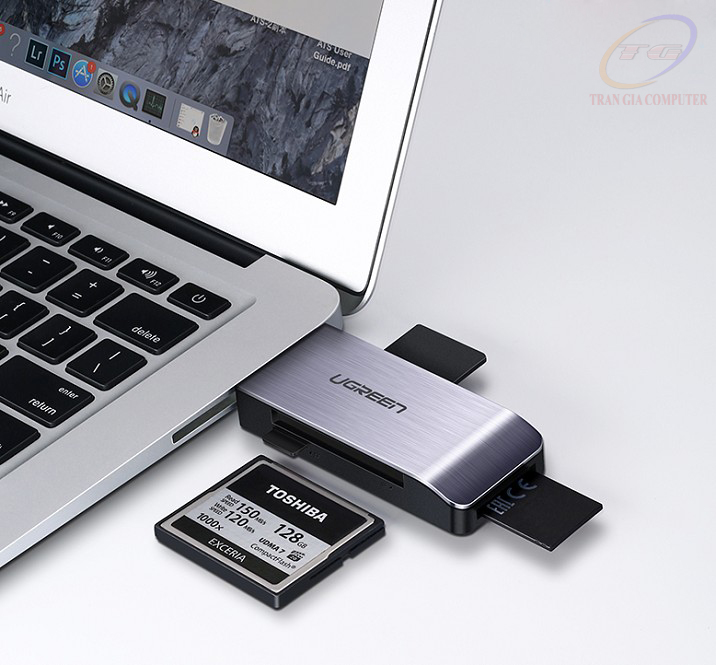 Đầu đọc thẻ USB 3.0 hỗ trợ SD/TF/CF/MS Ugreen 50541