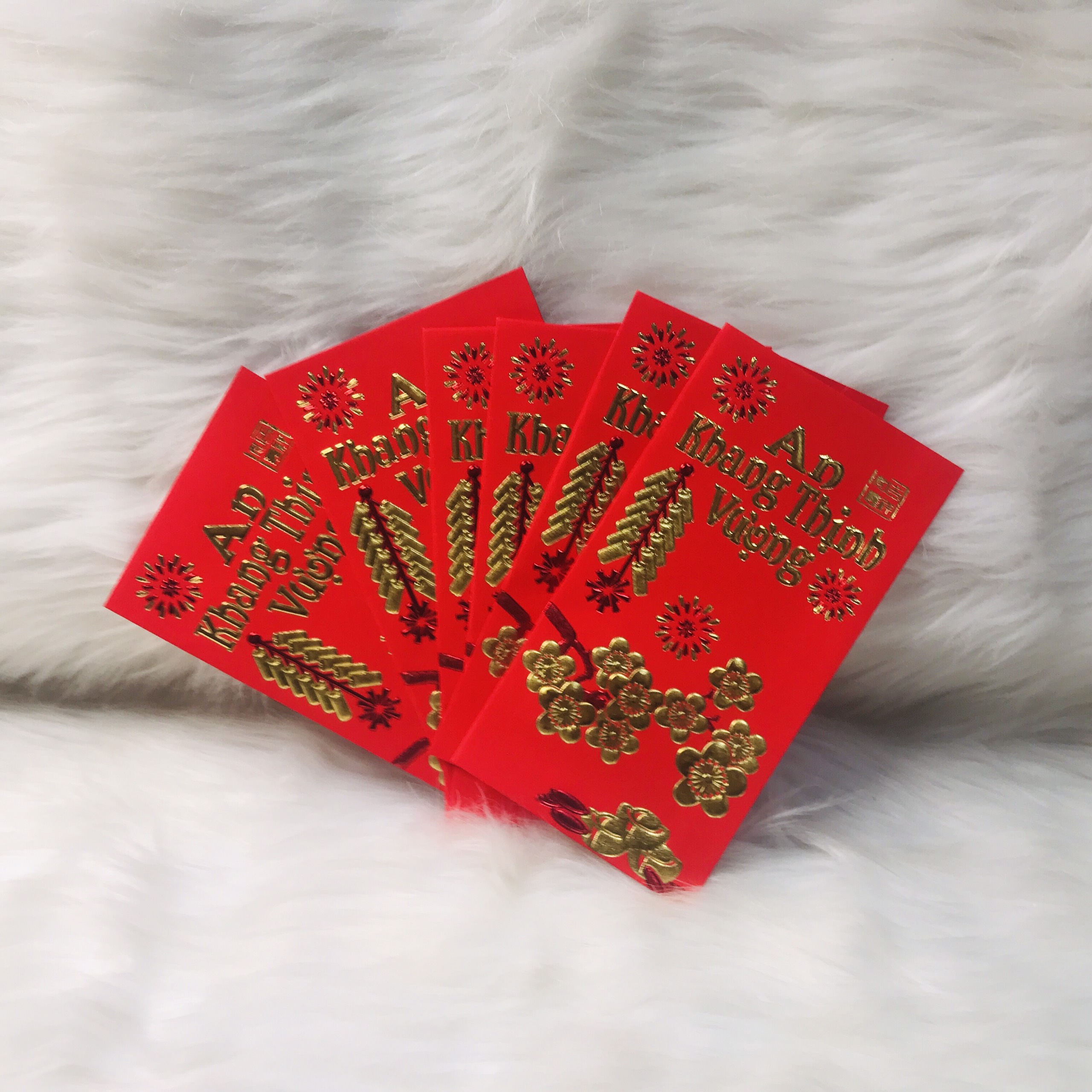 Bao lì xì 6 cái 10k