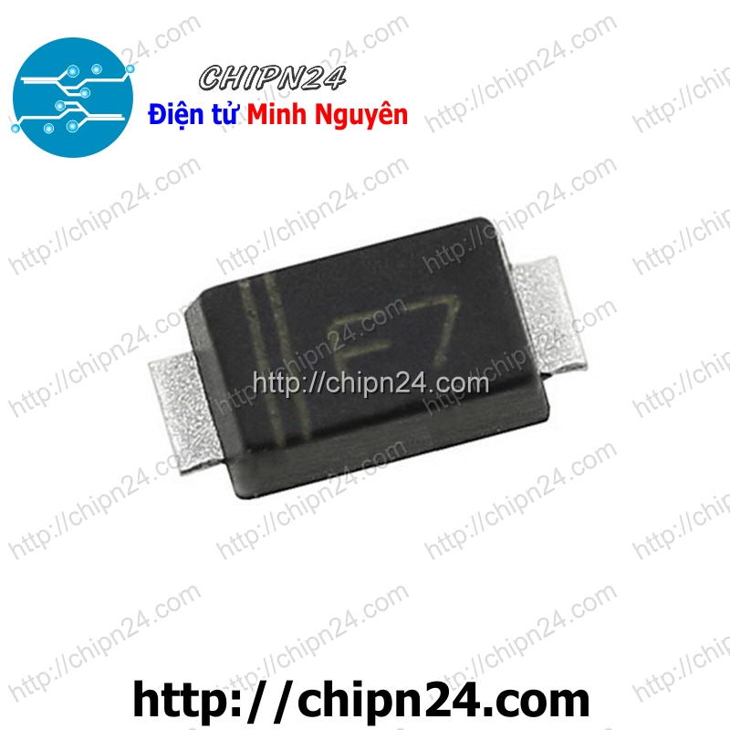 Diode dán f7 1a 1000v
