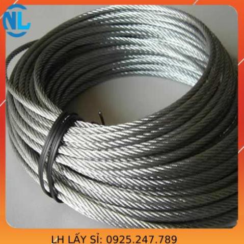 [6k/m] Dây cáp inox 304, đường kính 3 ly. capthepgiasi.