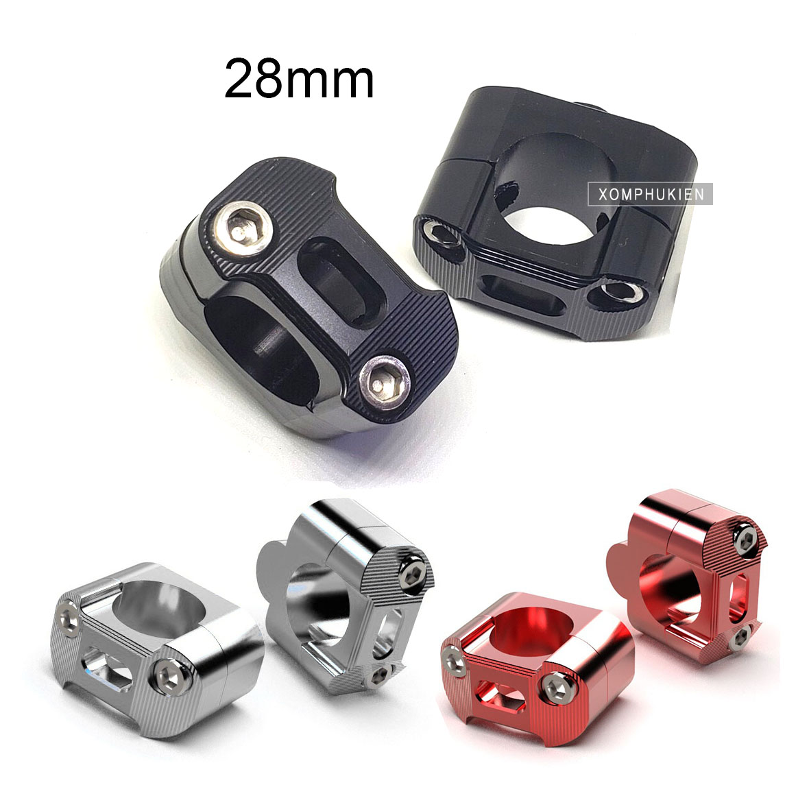 [HCM]Gù Nâng Ghi Đông 28MM Cho Moto Xe Máy [ 1 Đôi ]