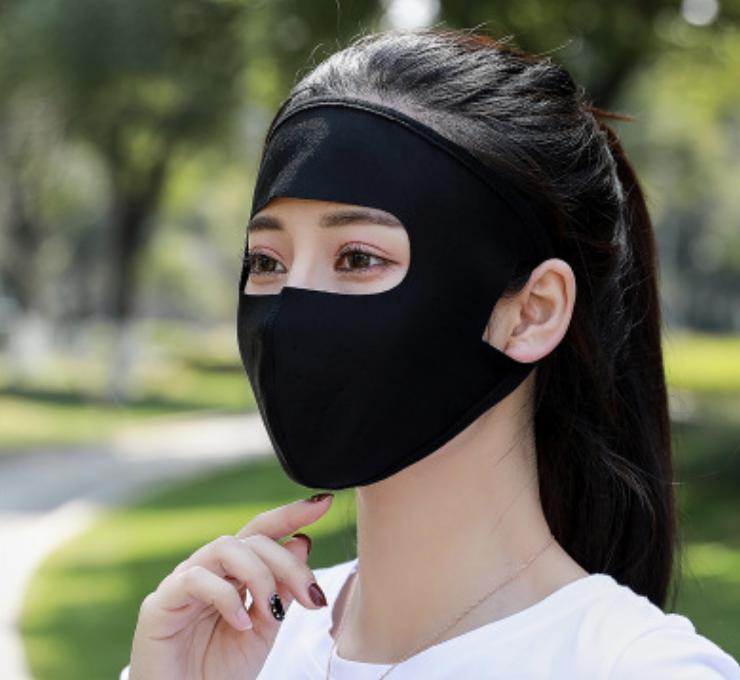 Khẩu trang Ninja che kín mặt cotton siêu mịn