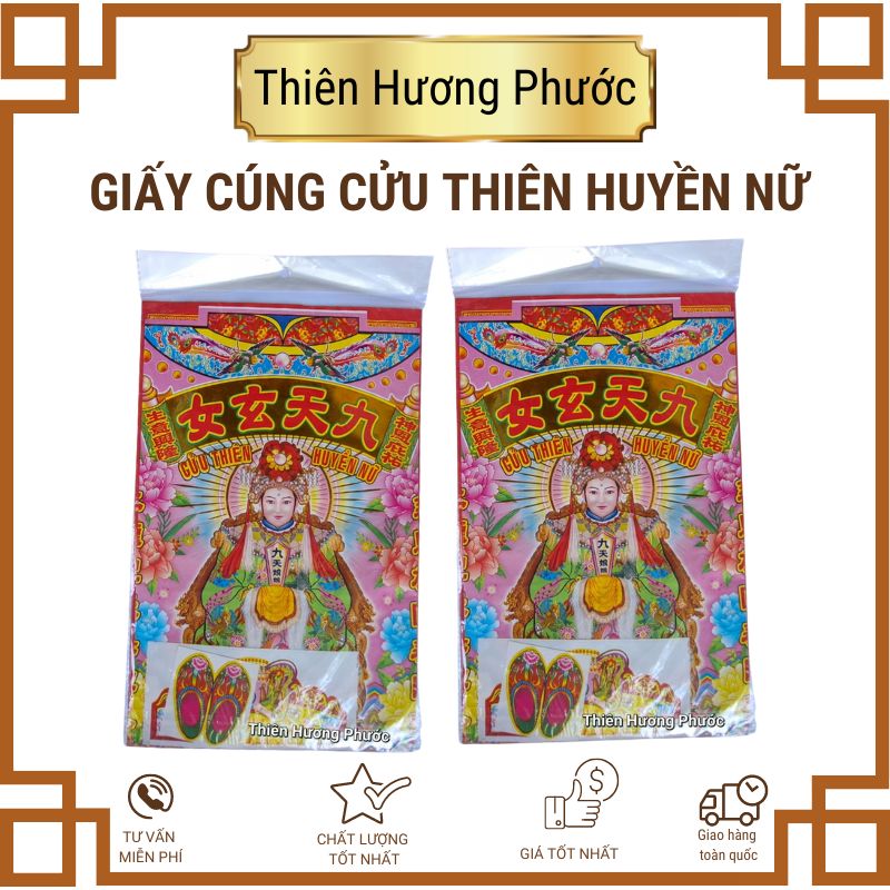 Giấy cúng Phật tổ thích ca cao cấp
