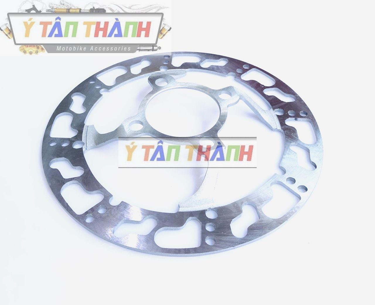 Đĩa Thắng Trước Phay Thái 4 Lổ Lõm 220Mm