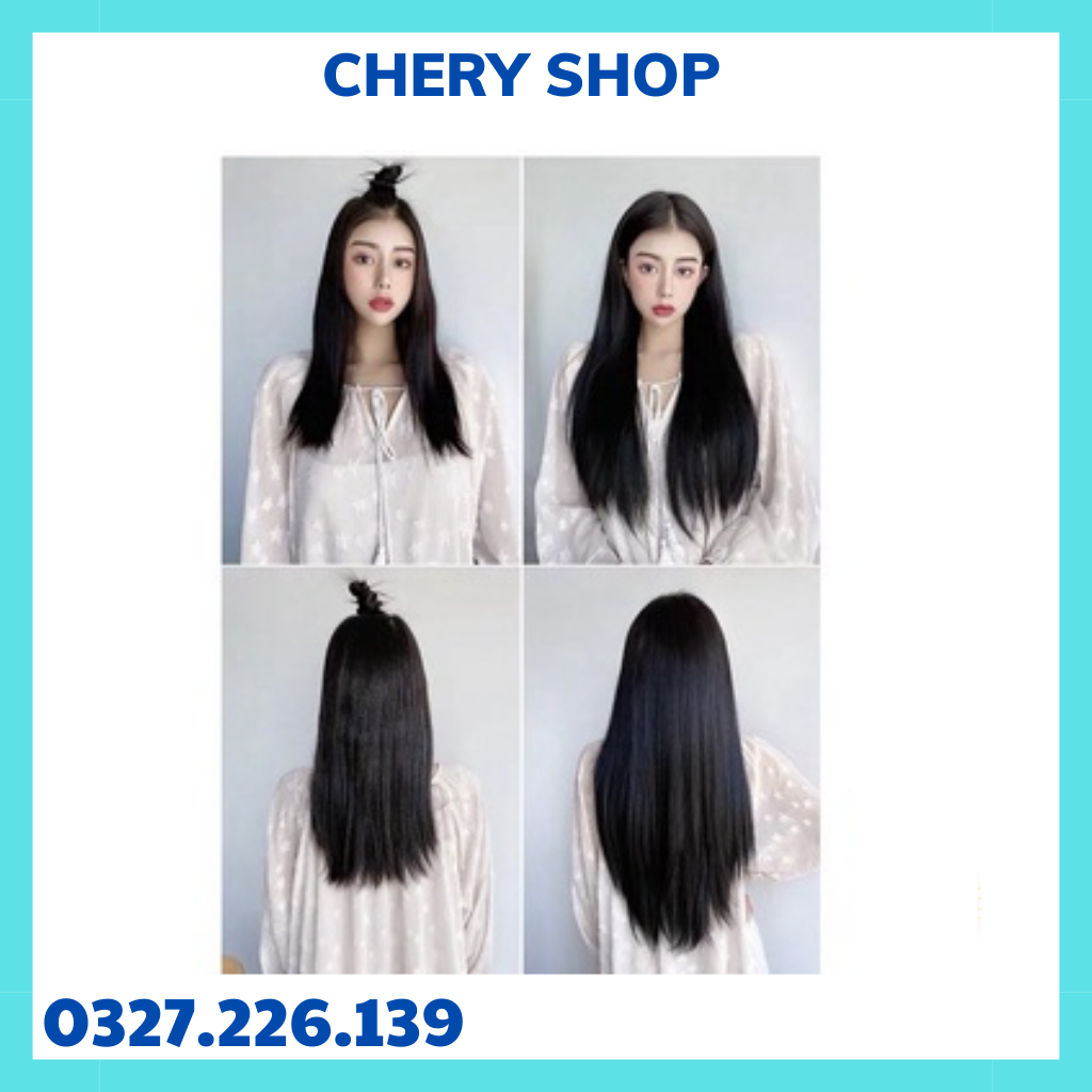 Tóc kẹp U ❤️FREESHIP - tóc kẹp U thẳng