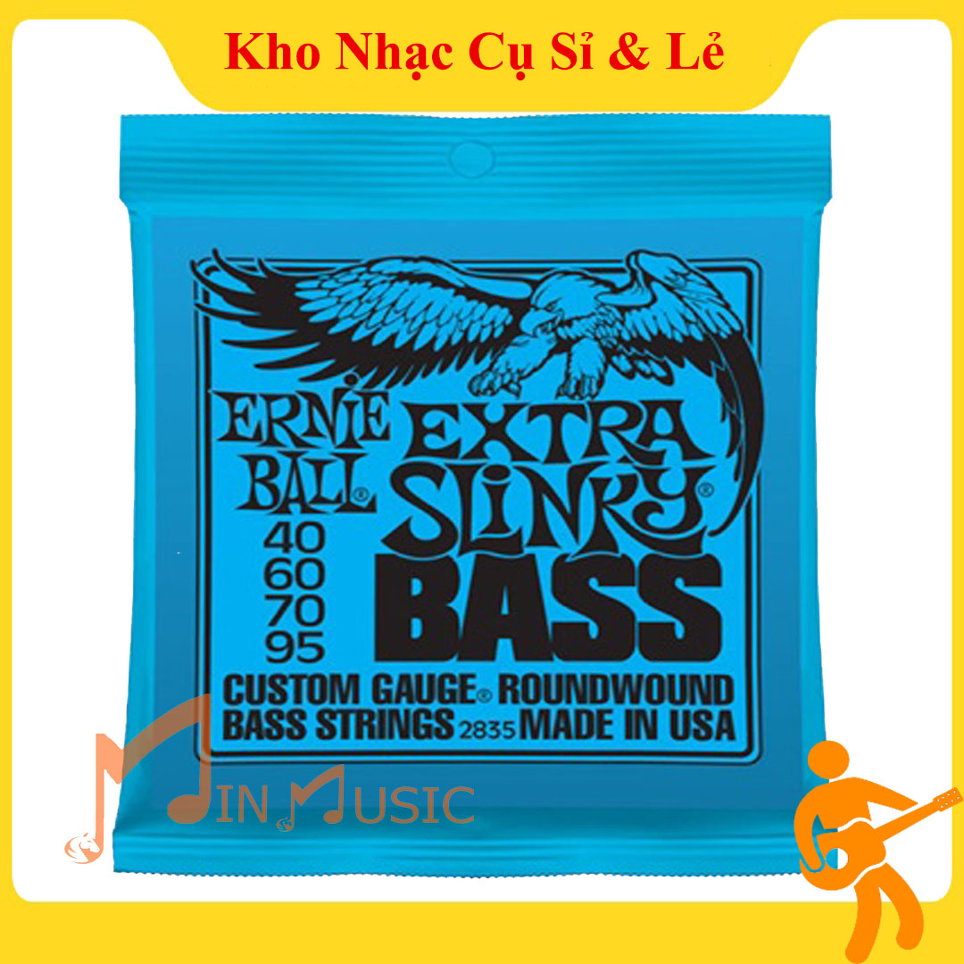 Dây Đàn Guitar Bass 4 Dây Ernieball