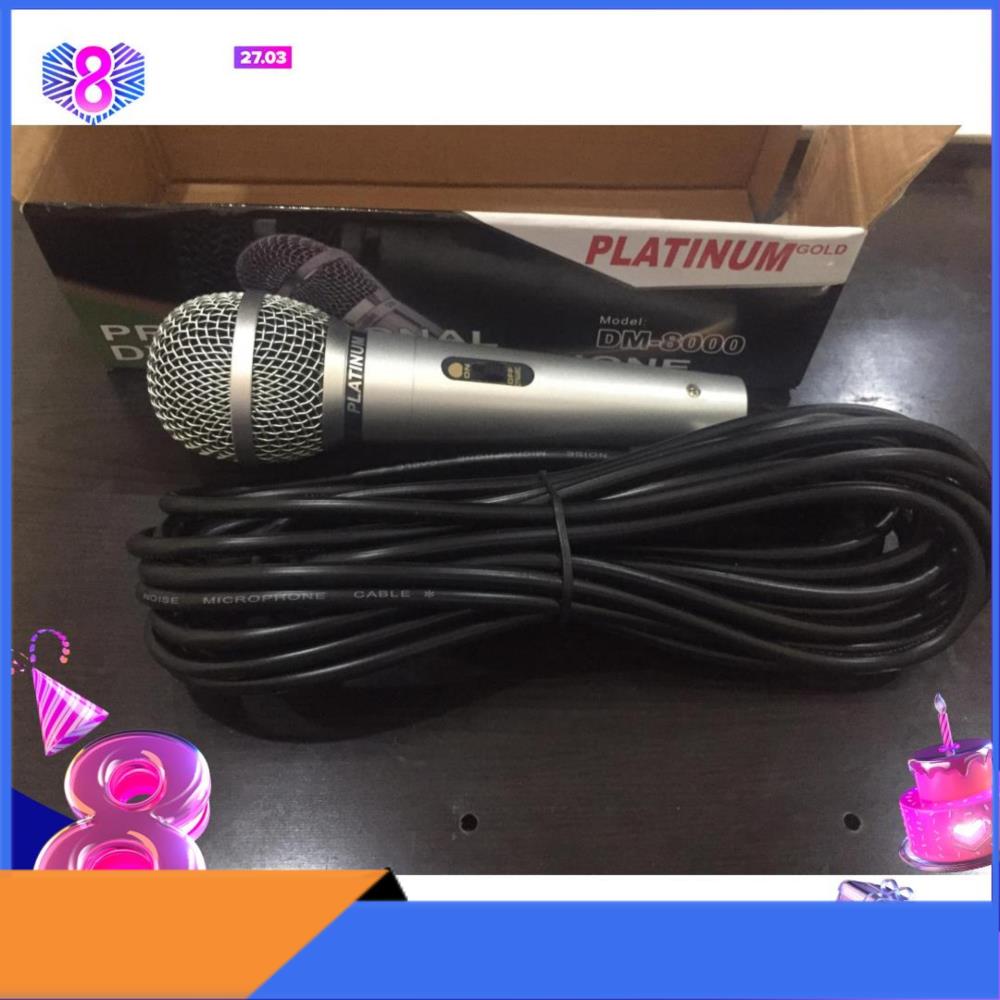 Micro dây karaoke hay platinum 8000