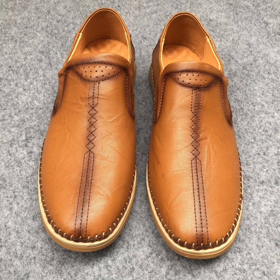 Giày da thô lười nam 66203