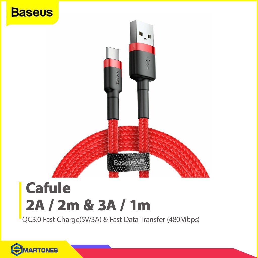 Cáp Sạc IPhone Hãng Baseus Dài 2M, Bảo Hành 12 Tháng