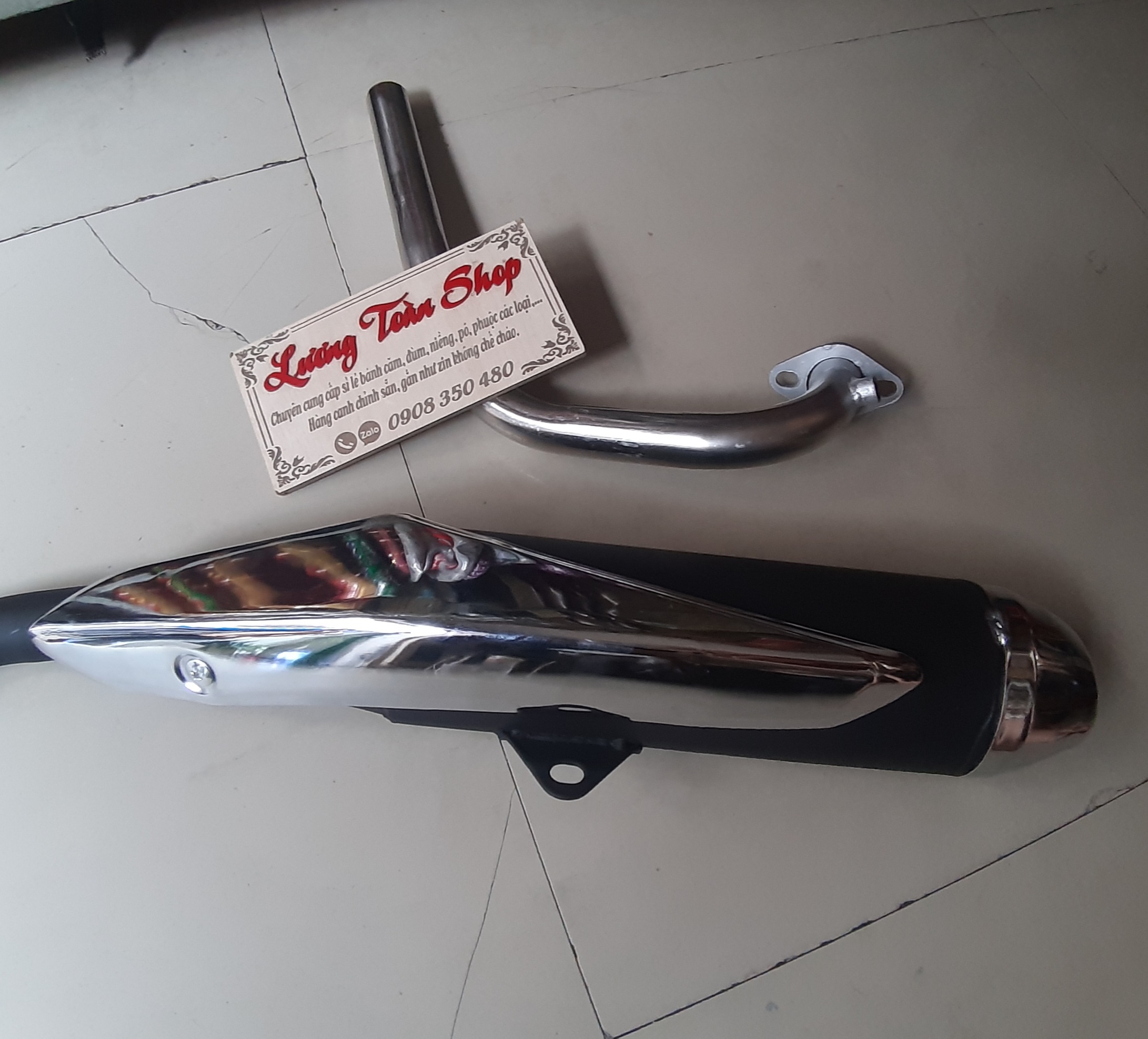 Pô RAIDER SATRIA móc sẵn full cổ như hình