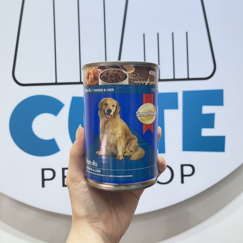 Pate Smartheart cho chó lon 400g