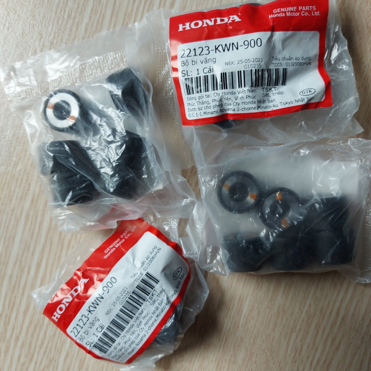 Bộ bi văng/ bi côn airblade 125 zin