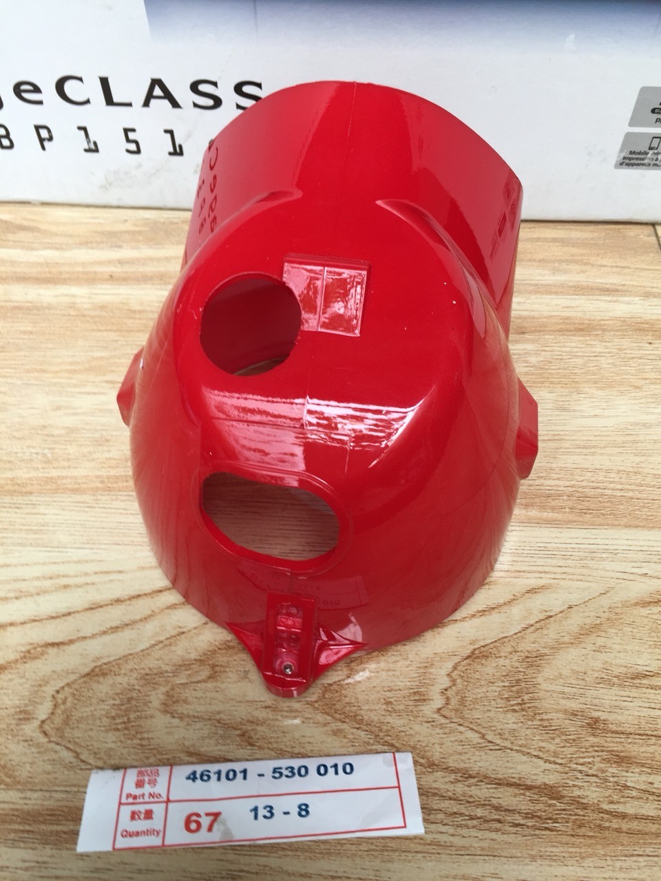 gáo chóa kiếng (đầu đèn honda 67)-màu đỏ