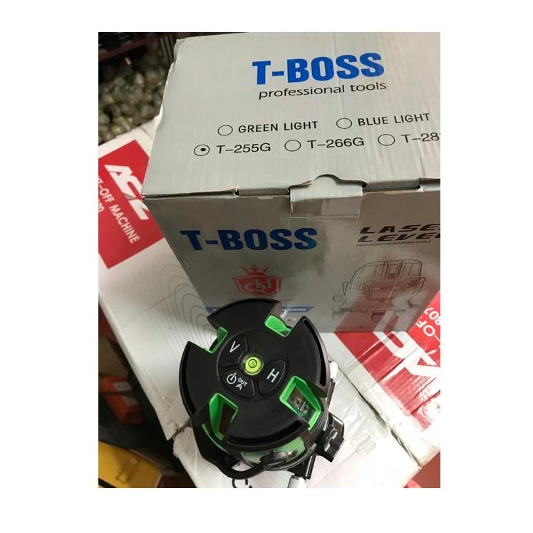 Máy laser t-boss kèm chân 5 tia xanh