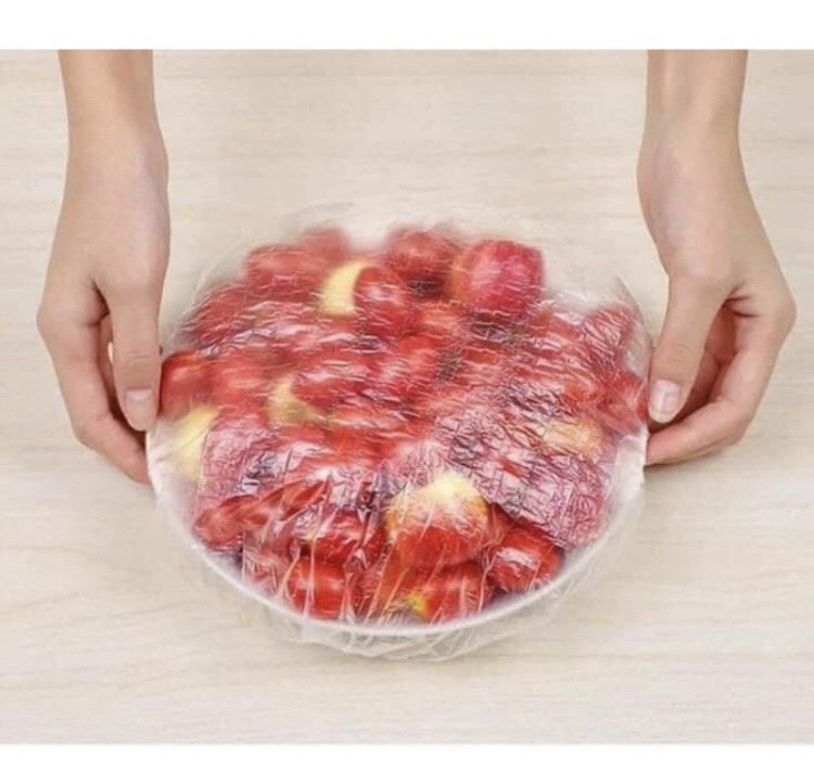 Túi 100 màng bọc thực phẩm có chun co dãn tái sử dụng