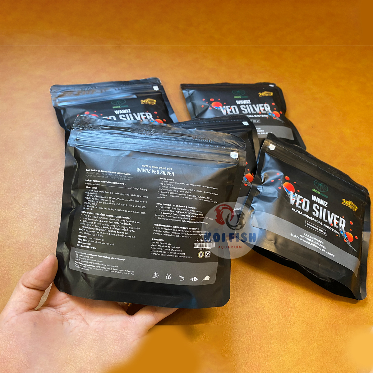 Men vi sinh Wawiz VEO SILVER túi 180g (bao bì mới)