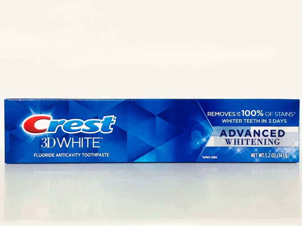 Kem đánh răng Crest 3D White Advanced Whitening 147g - [MỸ]