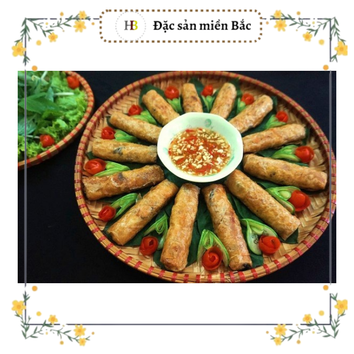 Bánh đa nem Nam Định - xấp 40 tờ