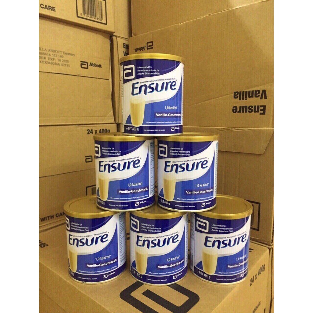 COMBO 3 HỘP SỮA ENSURE ĐỨC 400G