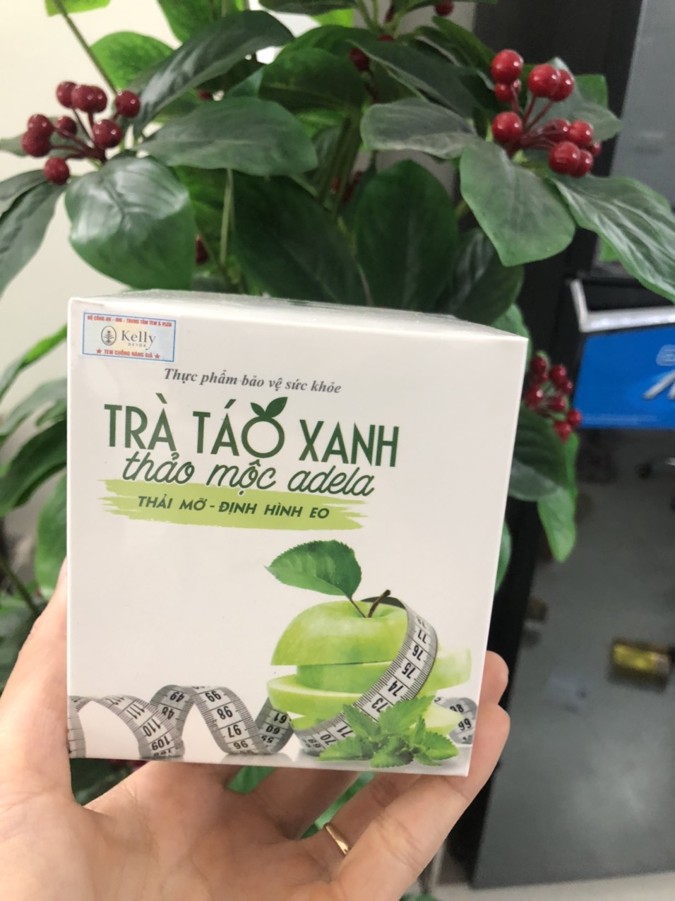 (Gói Lẻ) Trà táo xanh thảo mộc adela