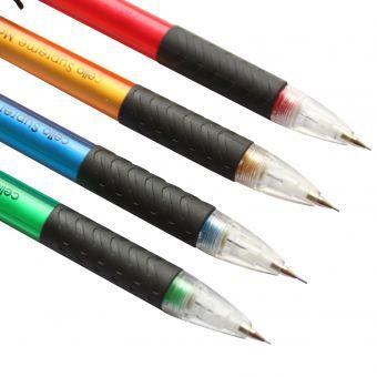 Bộ 4 cây bút chì bấm Cello Supreme 0.7mm