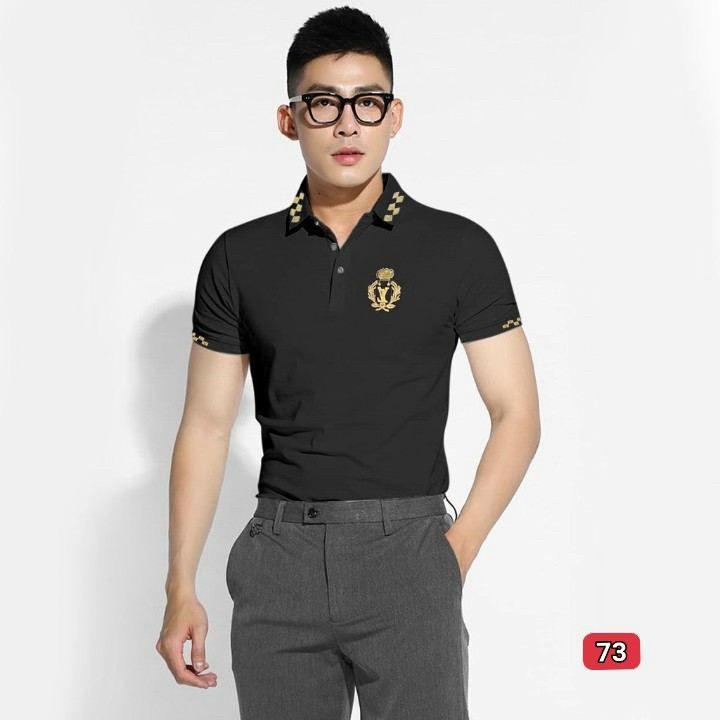 Áo thun nam cổ bẻ cao cấp vải thun cotton co dãn hàng chuẩn shop wyn shop bv3