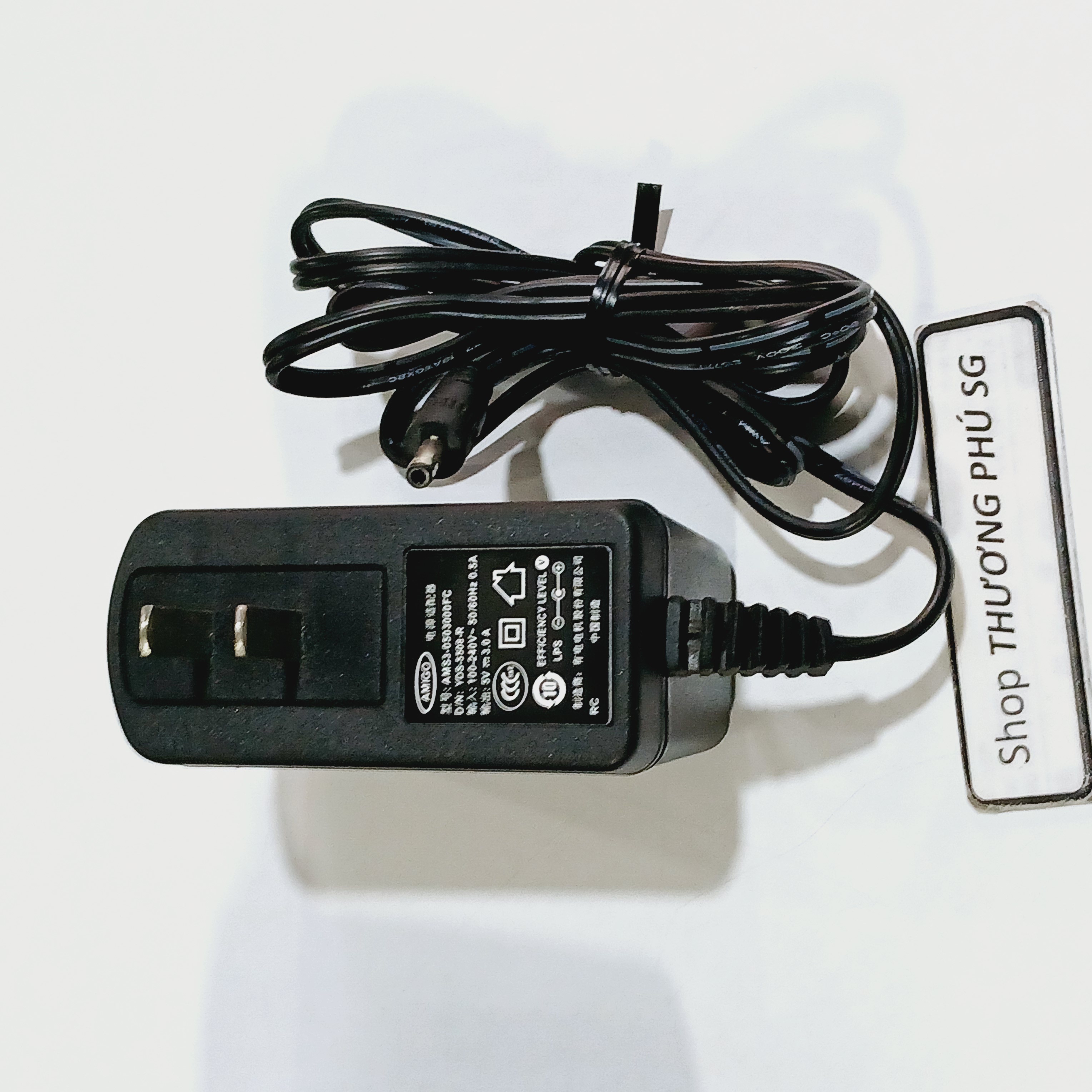 Nguồn Adapter DC 5V - 3A (Đầu 3.5mm X 1.35mm)