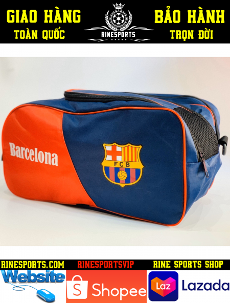 Túi đựng giày bóng đá 2 ngăn CLB Barca