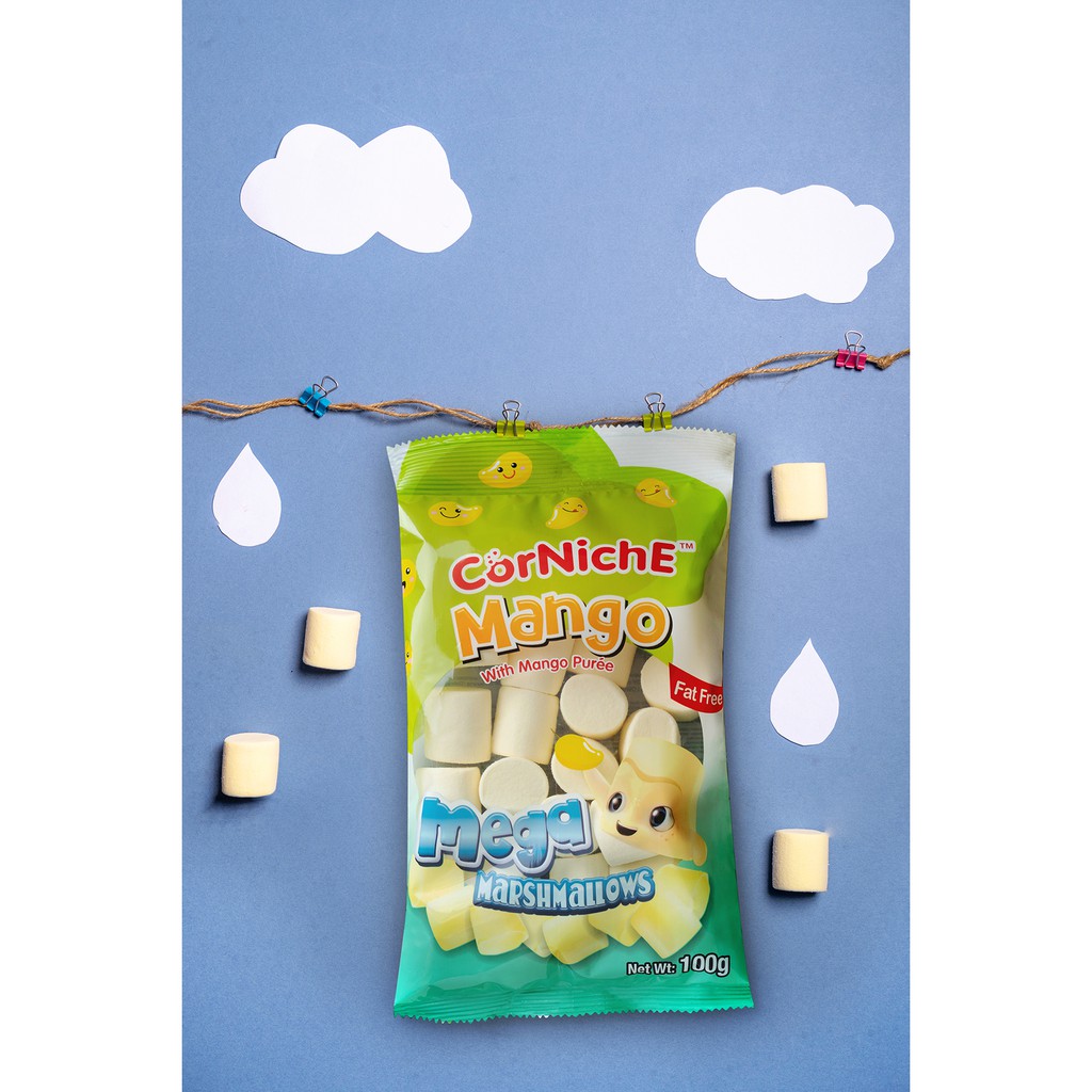 Kẹo marshmallows vị xoài 100g
