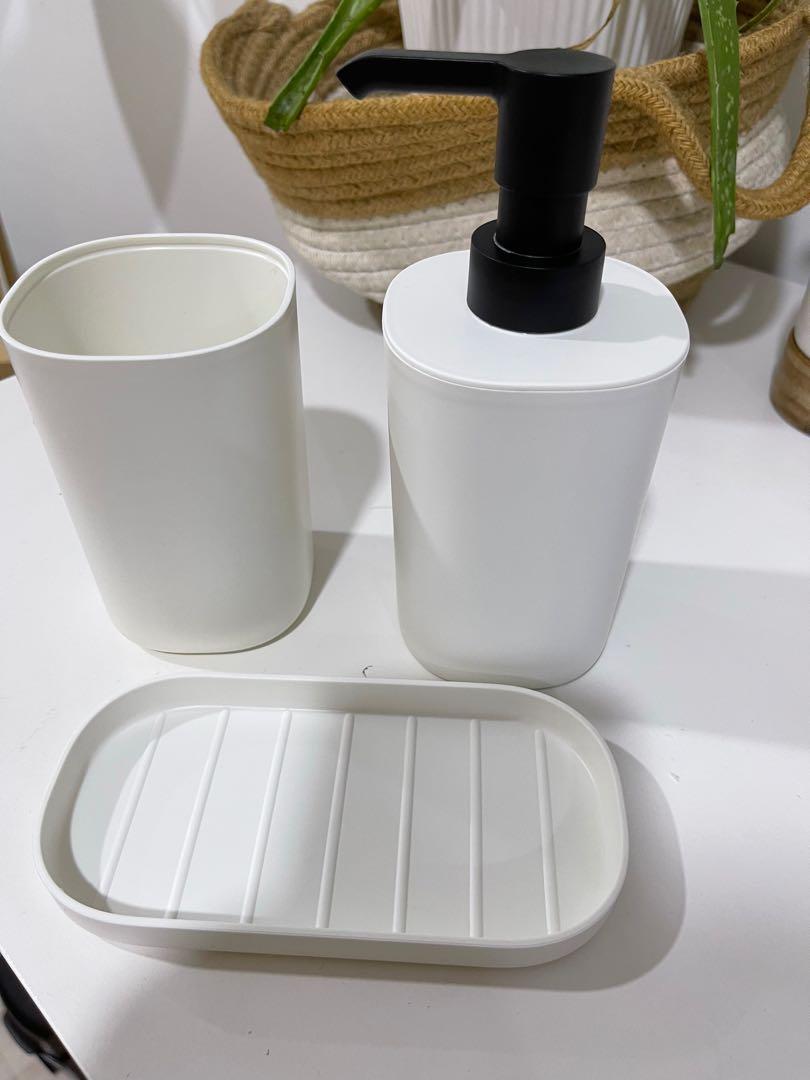 Bộ 3 phụ kiện nhà tắm Storavan IKEA