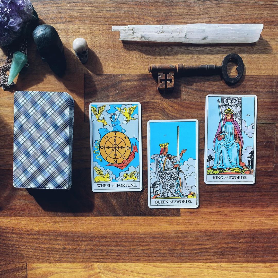 Plastic Rider Waite Tarot