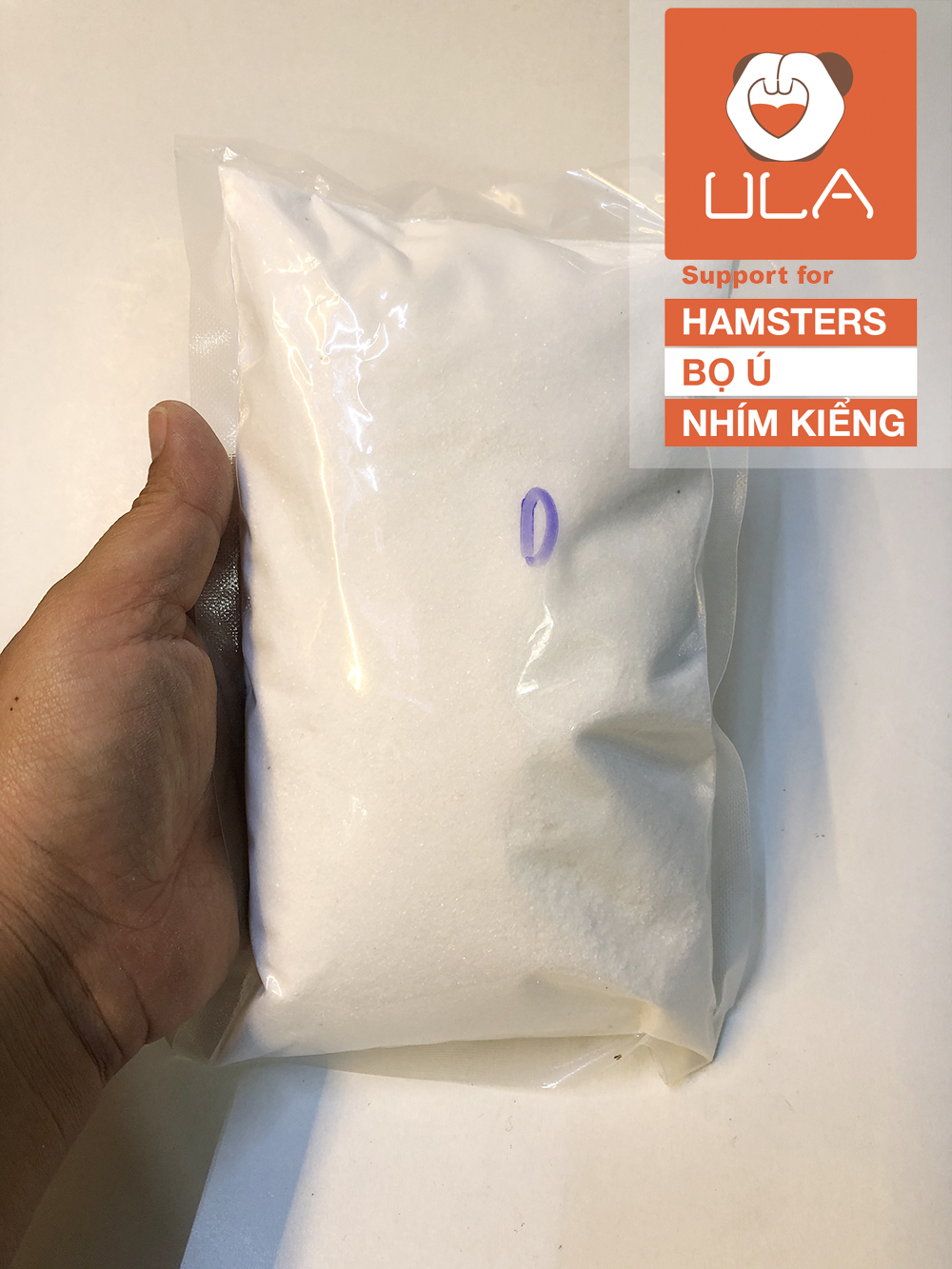 Cát tắm thơm, sạch lông cho hamsters - Ula Pets