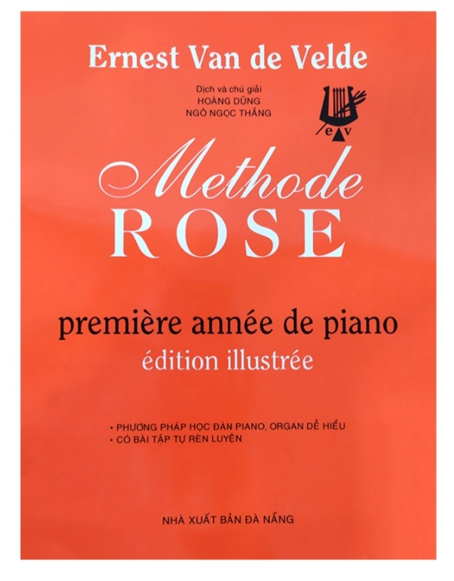 Sách Method Rose (Phương pháp học đàn Piano, Organ Dễ hiểu)