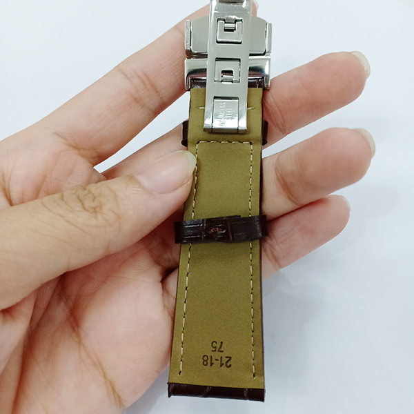 [CHẤT LƯỢNG] Dây đồng hồ Tissot da cá sấu size 21mm siêu bền