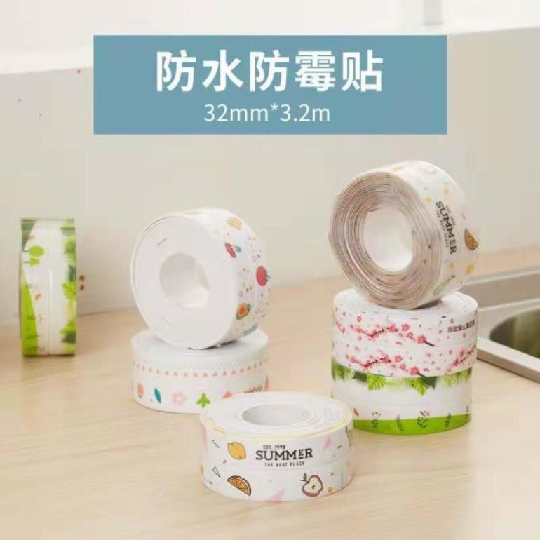 [Mã S09150920K giảm 20K đơn 0Đ] [FREESHIP] Băng Dính Dán Mép Tường Chống Thấm Đa Năng