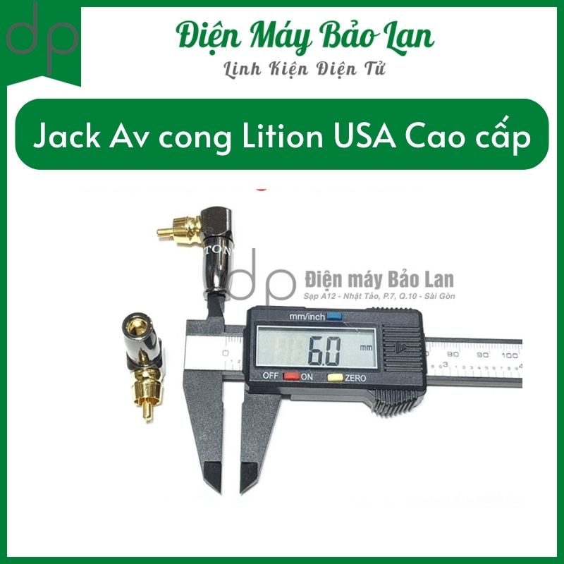 Jack Av cong Lition USA Cao cấp - Điện Máy Bảo Lan