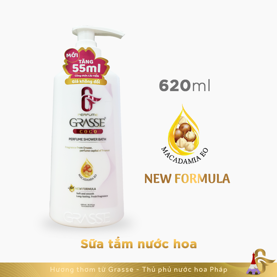 GRASSE - COMBO 2 Chai Sữa Tắm Nước Hoa 620 ml