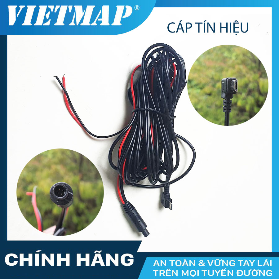 Cáp tín hiệu camera lùi cho camera hành trình Vietmap A50 và Vietmap G79
