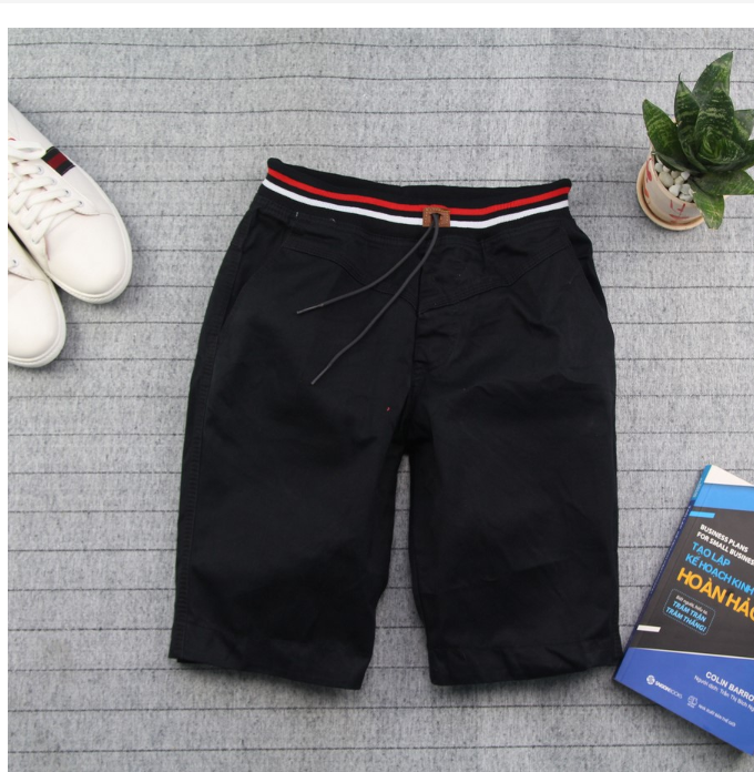[HCM]Quần short kaki lưng thun
