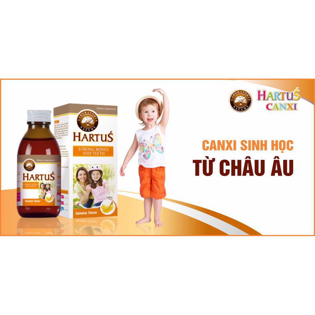 Hartus Canxi phát triển chiều cao tối đa