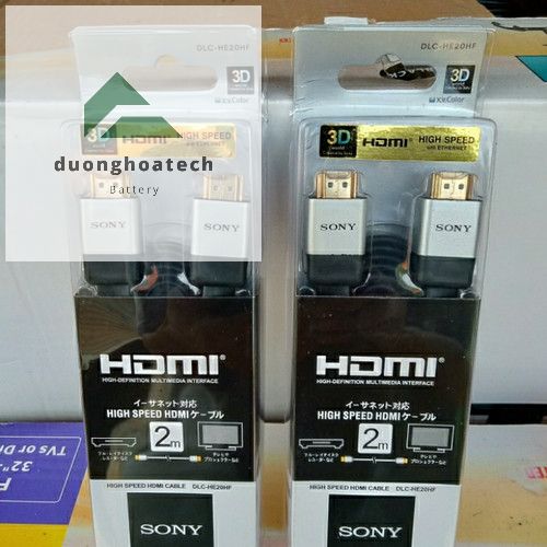 [HCM]Cáp HDMI 2m SONY Hỗ Trợ Chất Lượng Full HD 4K 3D (Dây dẹt)