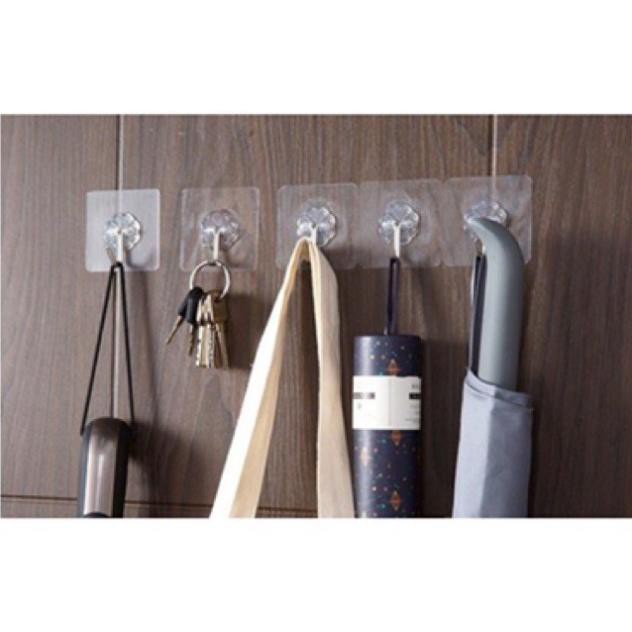 [Sale Sập Sàn] Móc dán tường chịu lực siêu dính/ Móc dán tường 1k