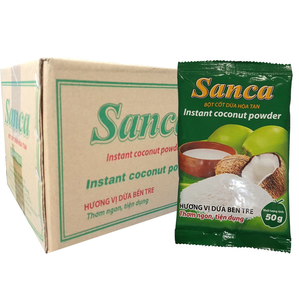 BỘT CỐT DỪA  SANCA - túi 50g