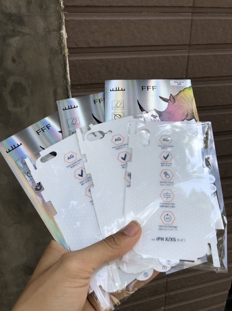 [ Có 13 ] Dán Lưng Ppf Nhám Chống Vân Tay Cho Điện Thoại Iphone
