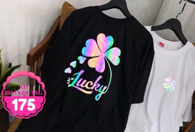 Áo phông phản quang hoa Lucky KTH0220