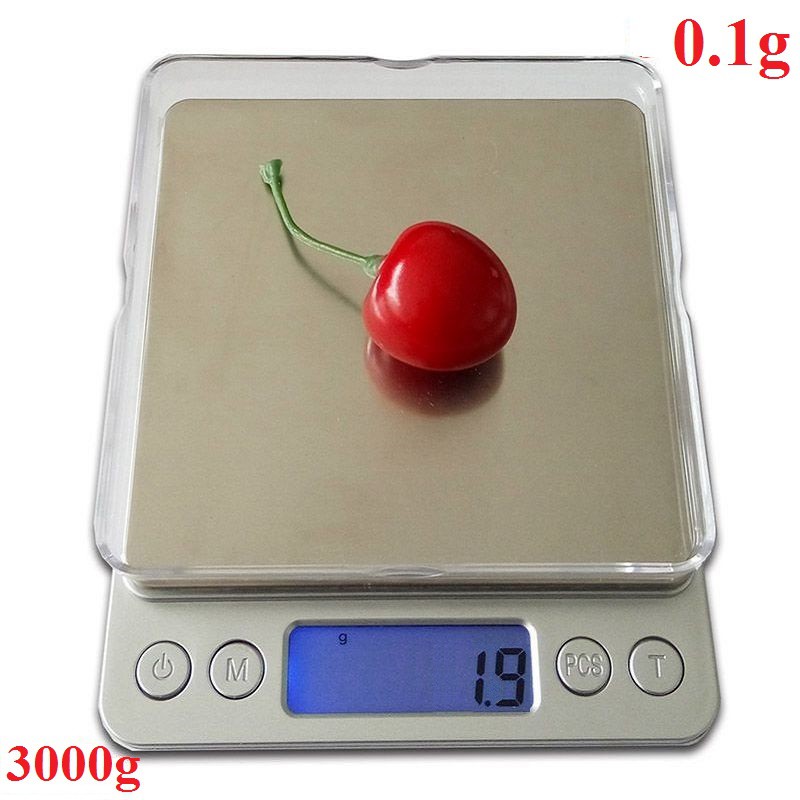 Cân tiểu ly điện tử nhà bếp 3kg - 0,1g